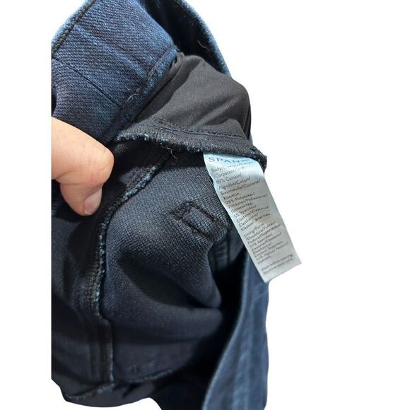 Spanx 5 Pocket High Rise Soft Knit Fabric Jean-Ish Ankle Leggings Blue Size S/P - Picture 8 of 12